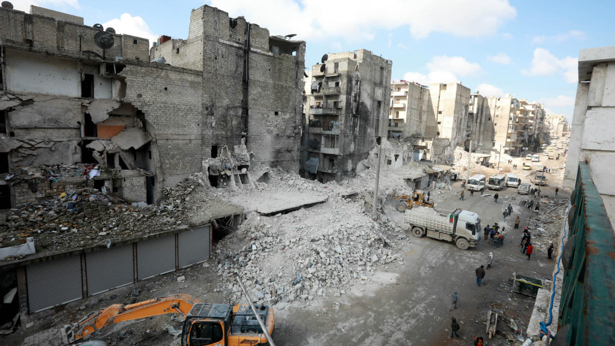 El calvario de las viviendas insalubres en la ciudad siria de Aleppo