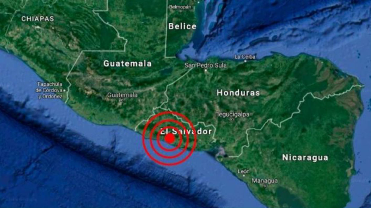 El Salvador en alerta tras sismo de 6,6 que no deja víctimas