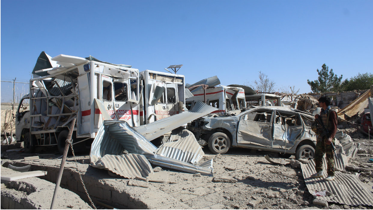 Resultado de imagen para atentado en hospital de afganistÃ¡n