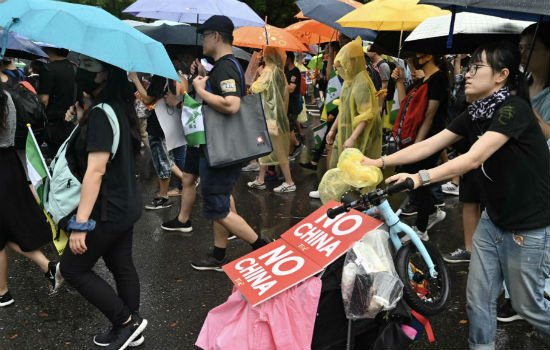 Manifestantes En Sydney Y Taip I Se Re Nen A Favor De Hong Kong