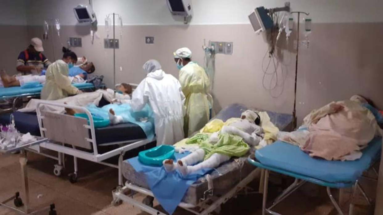 Continúan hospitalizadas 27 personas tras explosión de bombonas de gas