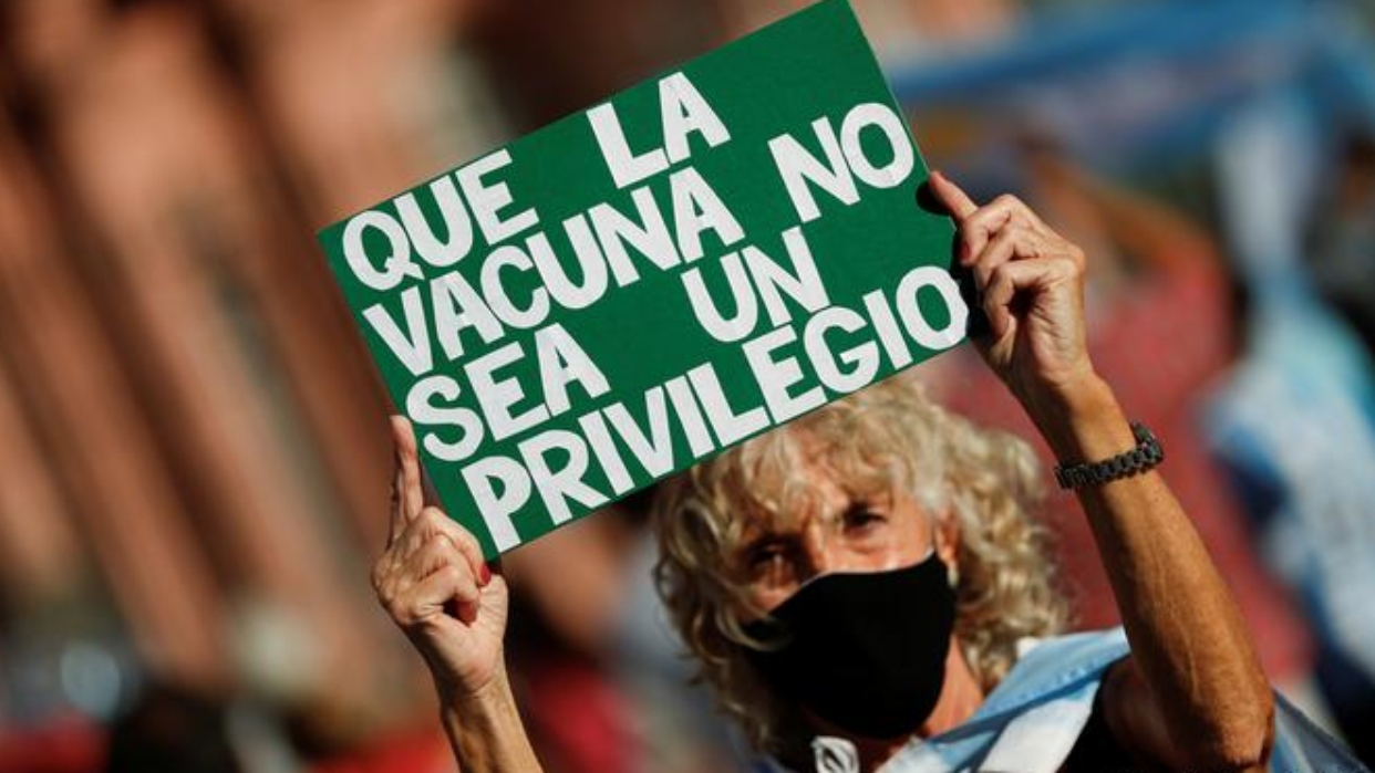 Protestan En Argentina Tras Esc Ndalo De Vacunas Vip