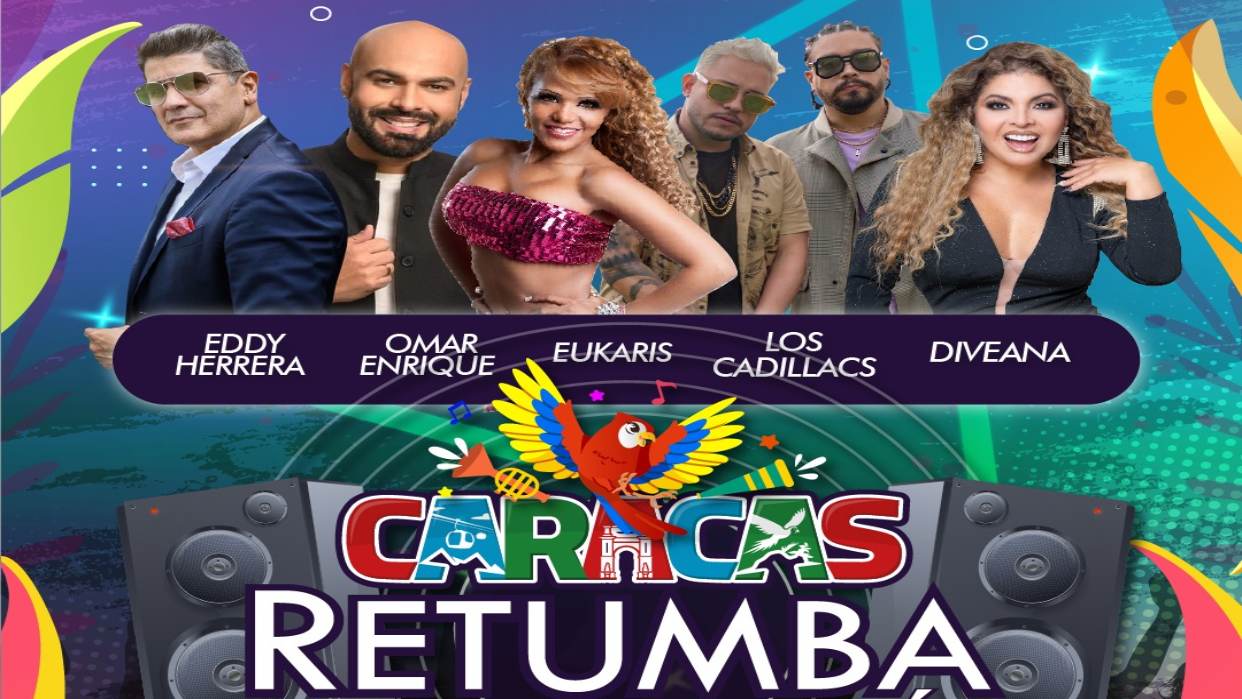 Retumba Caracas cerrará el carnaval al ritmo del merengue en los Próceres