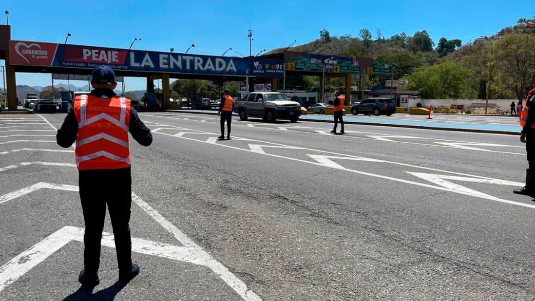 Funcionarios De Seguridad Desplegados En Las Troncales Del Pa S Para