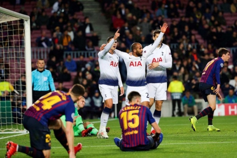 Barcelona Igualó Con Tottenham Para Clasificar Primero De Grupo