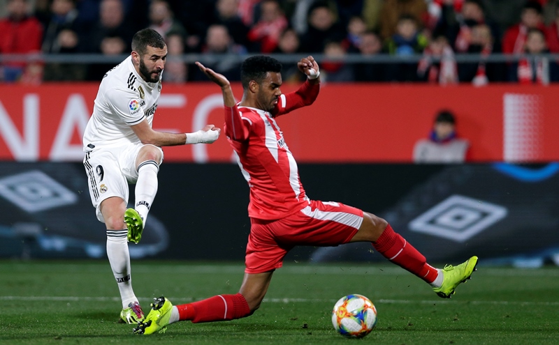El Real Madrid gana 3-1 al Girona y se mete en semifinales de Copa del Rey