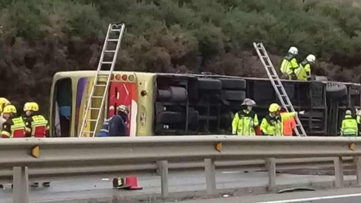 Seis muertos y decenas de heridos deja un accidente de autobús en Chile
