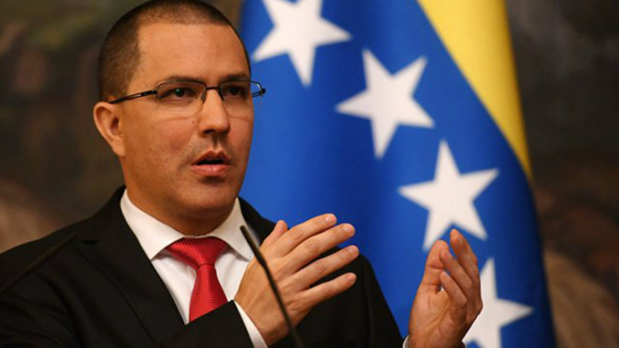 Jorge Arreaza acusó a EEUU de planificar estrategia militar contra Venezuela