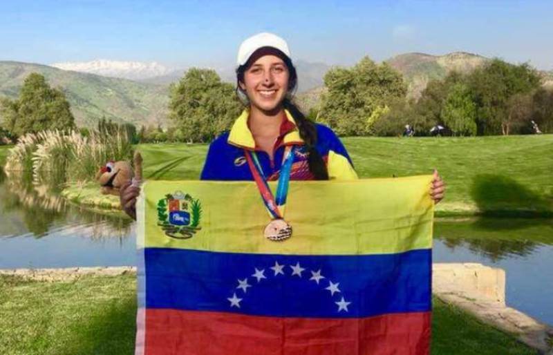 La juvenil Vanessa Gilly salió al rescate de la selección panamericana de golf