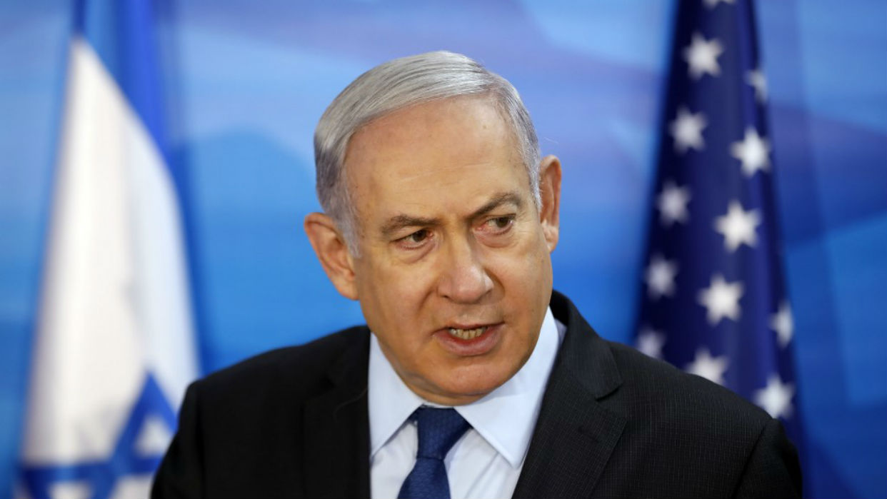 El estadista político Netanyahu