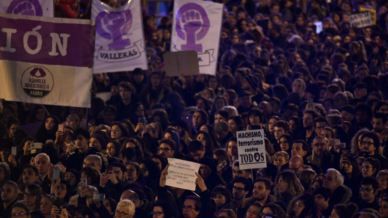 Manifestaciones en toda España contra la violencia machista