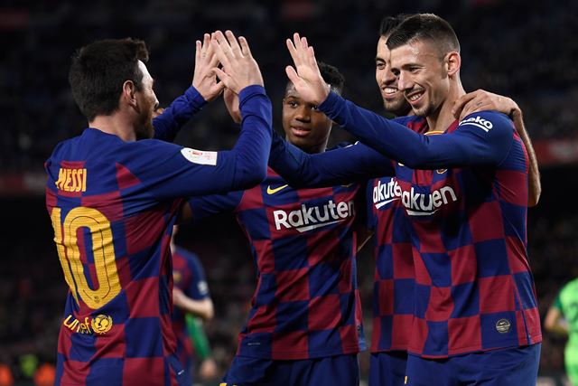 El Barcelona clasifica a cuartos de final de la Copa del Rey
