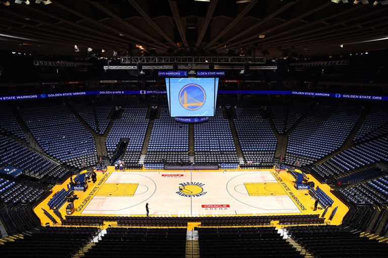 Golden State Warriors es el primer equipo de NBA que jugará a puerta cerrada