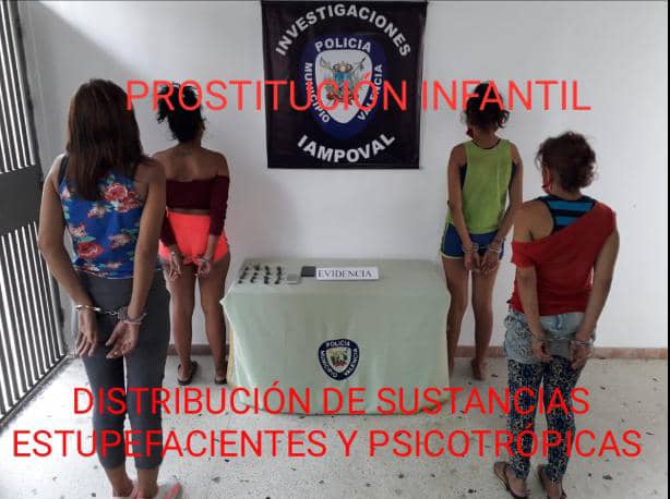 Detienen A Nueve Sujetos Por Prostitución A Menores En Carabobo