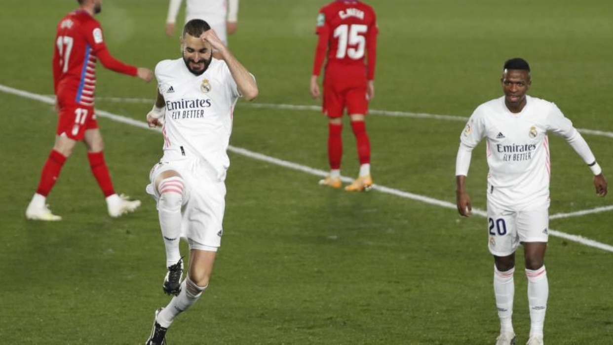 El Real Madrid le gana al Granada bajo otra polémica