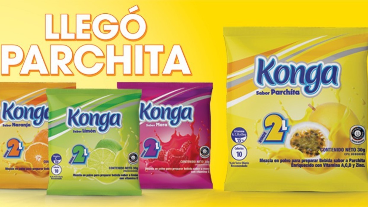 Konga presenta su nuevo y refrescante sabor a Parchita 