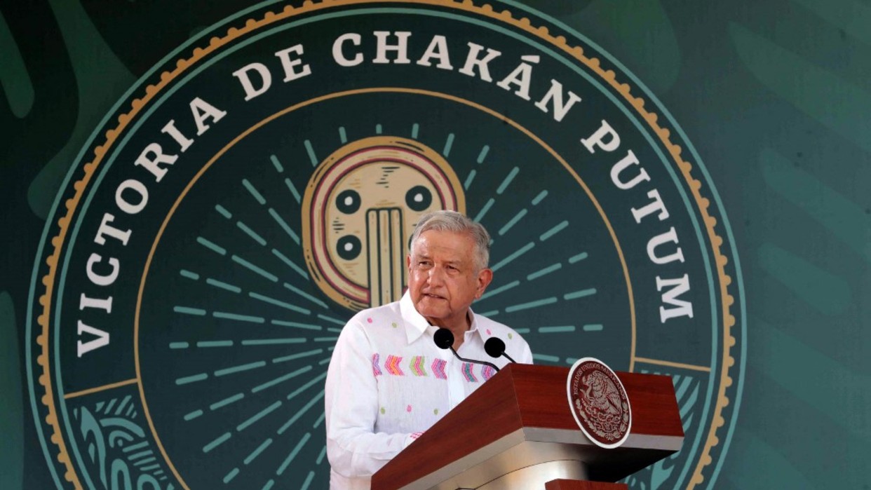 Imagen de archivo difundida por la Presidencia de México que muestra al presidente mexicano Andrés M