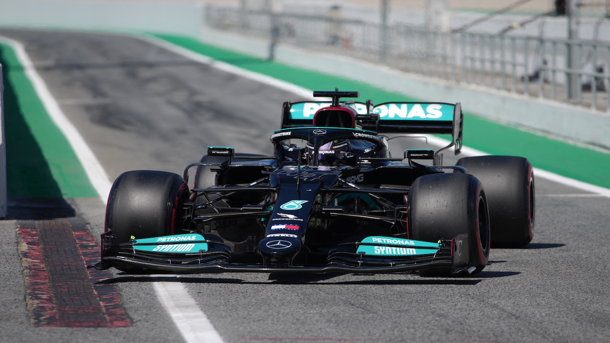 Lewis Hamilton alcanza su 100ª pole position en el GP de ...