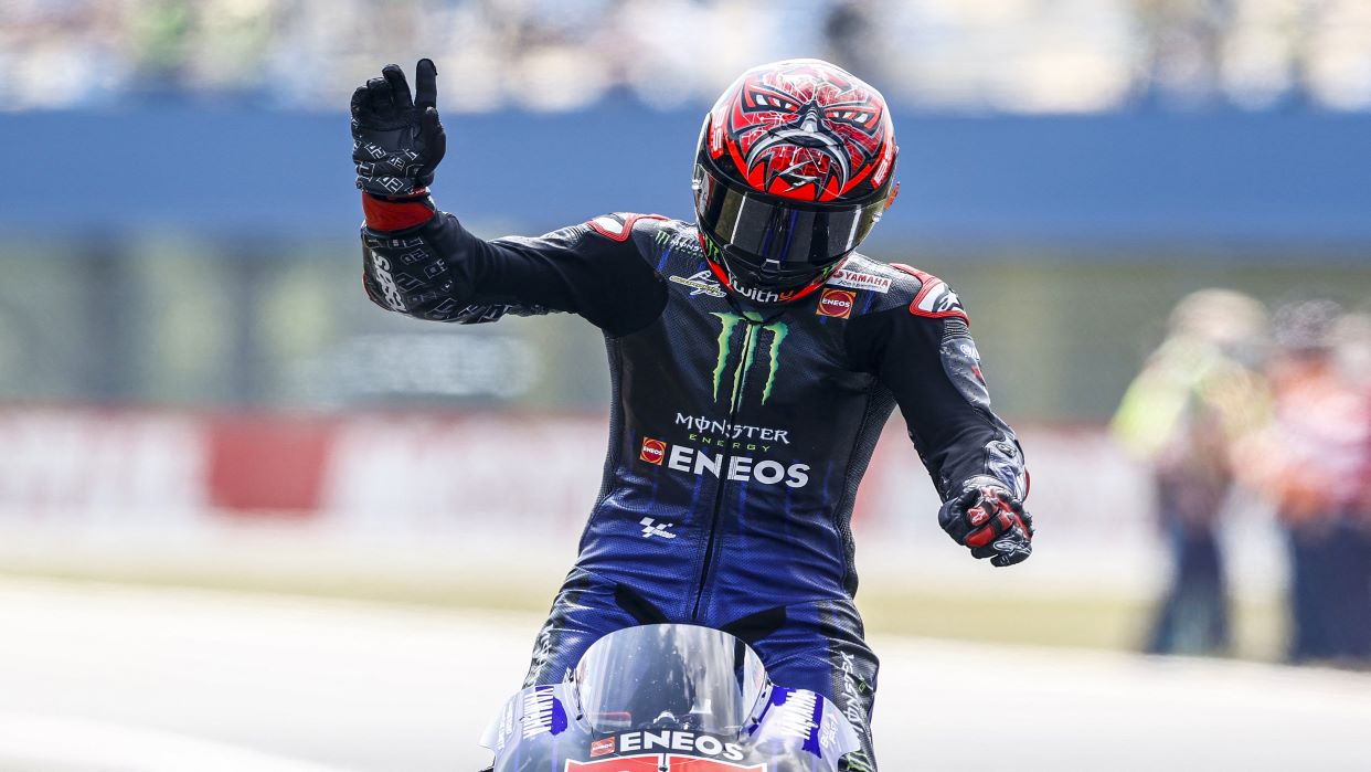 Quartararo gana con contundencia el Gran Premio de Países Bajos de MotoGP