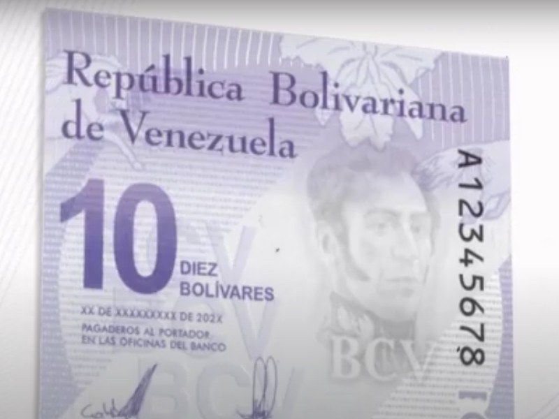 BCV Informó Que El Nuevo Billete De Bs. 10 Presenta Una Tonalidad Violeta