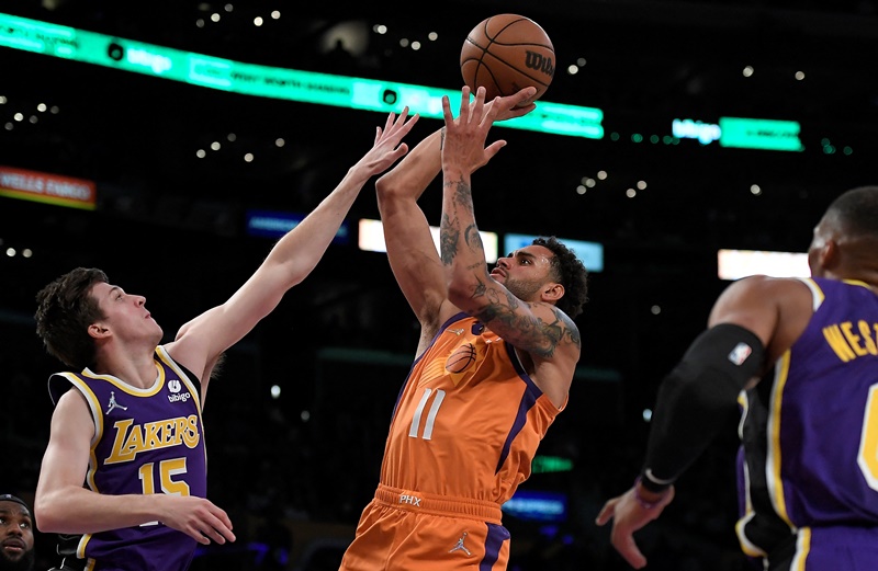 Los Suns no tuvieron piedad con los Lakers/AFP