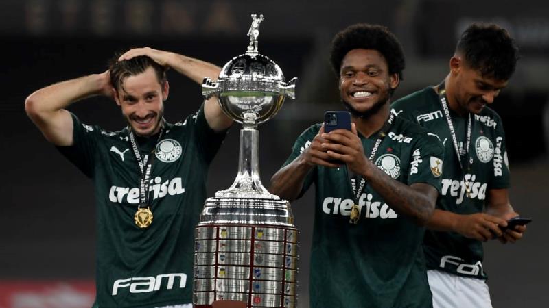 El Palmeiras aspira a ganar de nuevo la Copa Libertadores. AFP