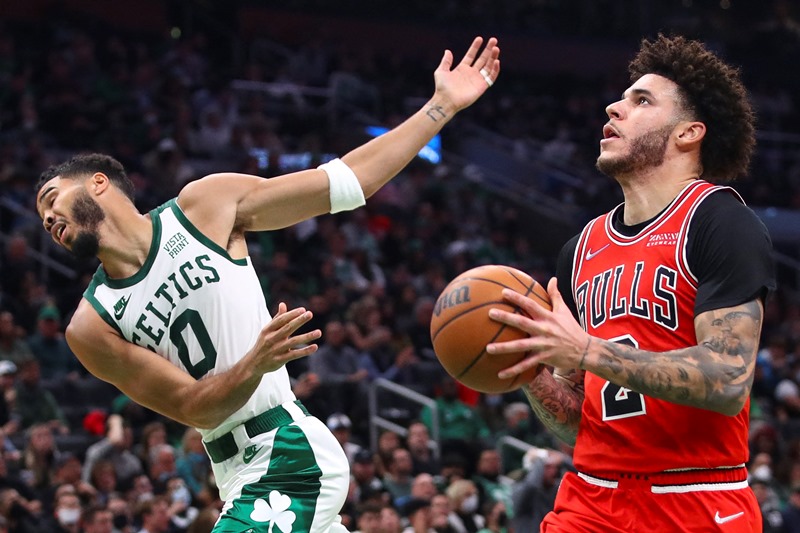 Los Bulls arrollaron a los Celtics en Boston/AFP