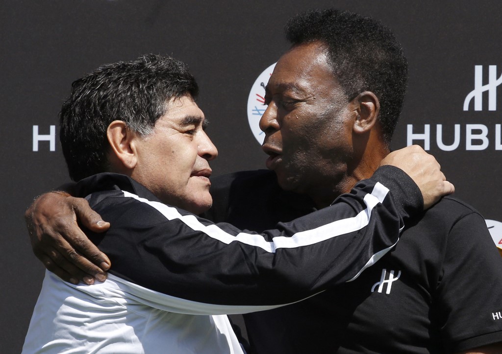 El Rey Pelé Recordó A Diego Armando Maradona A Un Año De Su Muerte