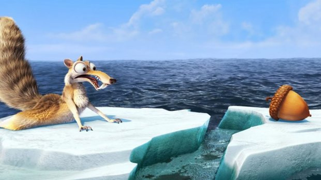 The animated studio Blue Sky says goodbye forever and Scrat finally gives his long-awaited aunt