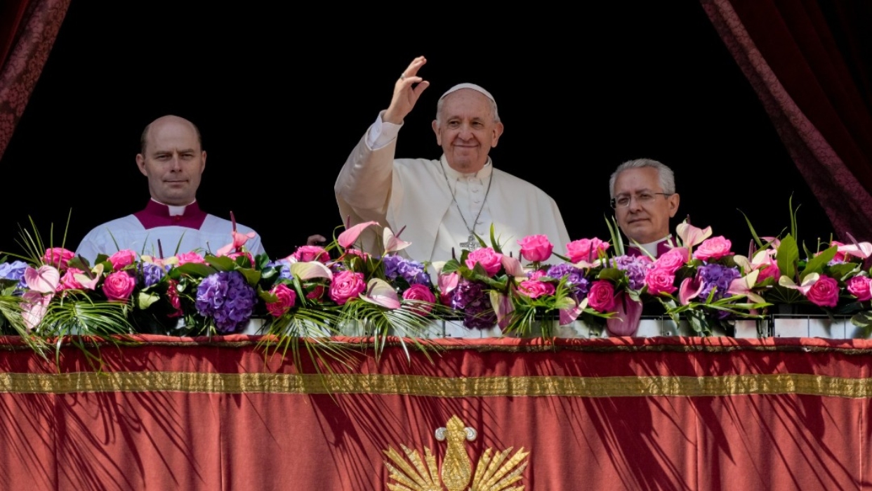 El Papa llama a escuchar el clamor de la paz en esta "Pascua de guerra"