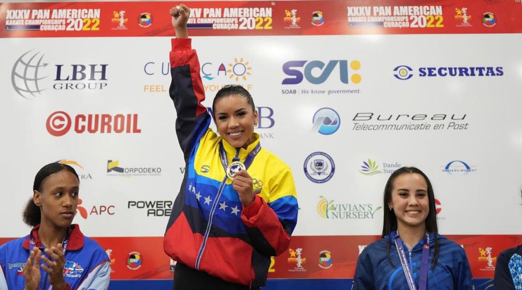 Yorgelis Salazar es campeona de los Juegos Panamericanos de Karate 2022