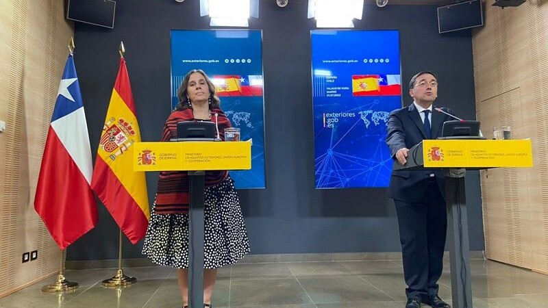 España y Chile abogaron por el regreso del diálogo en Venezuela