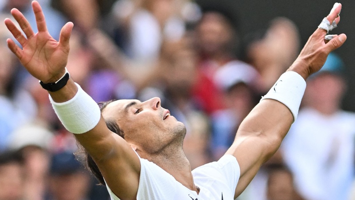 Nadal vence a Fritz en cinco sets y accede a semifinales en Wimbledon