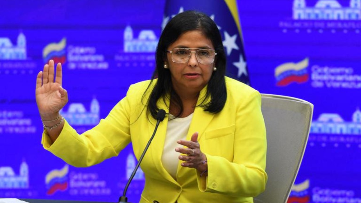 Britain “intends to steal gold from Venezuela,” says Vice President Rodríguez