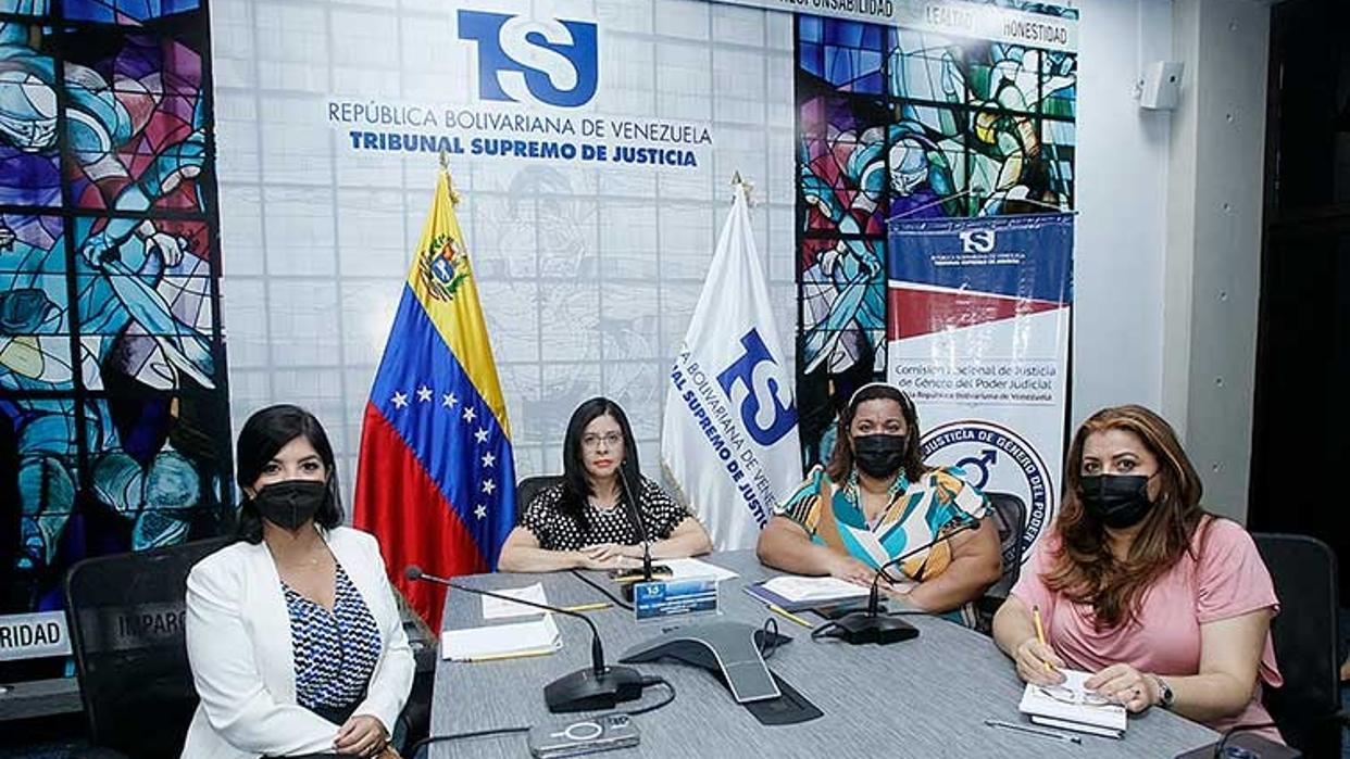 Tsj Realizó Videoconferencia Con Jueces Y Juezas En Materia De Delitos