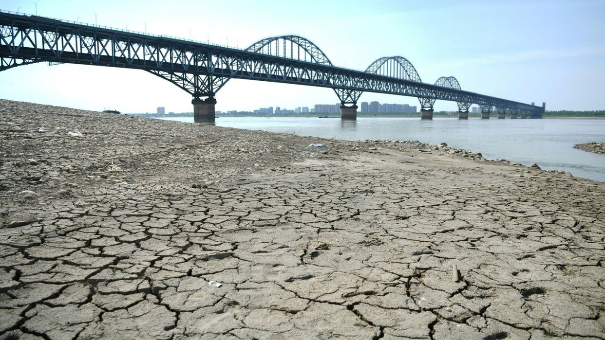 China emite aviso nacional por la sequía