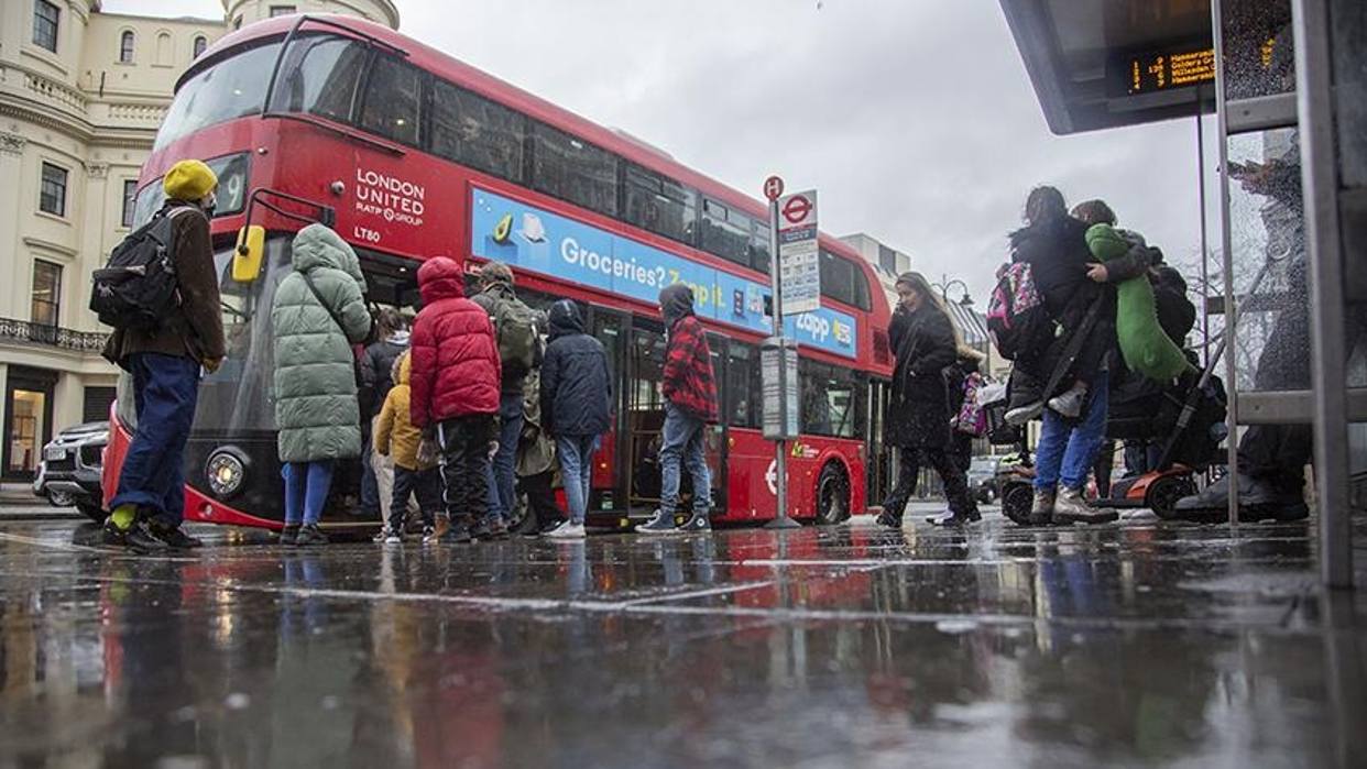 Huelgas paralizan la casi totalidad de los transportes públicos en Londres