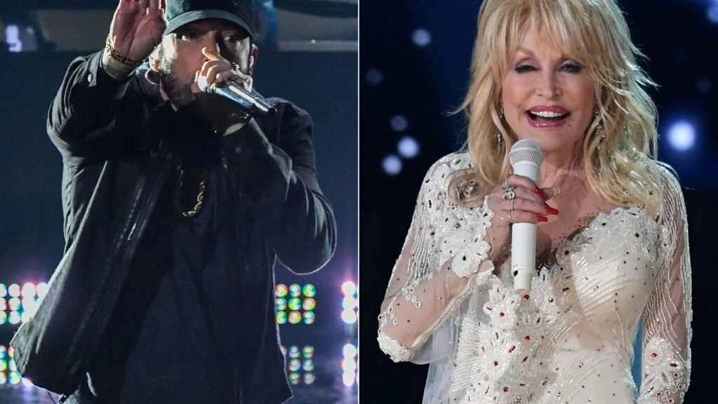 Eminem y Dolly Parton ingresaron al Salón de la Fama del Rock & Roll