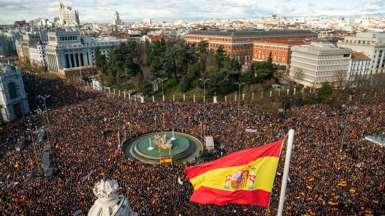 Más de 30.000 personas se concentran en Madrid contra el Gobierno de ...
