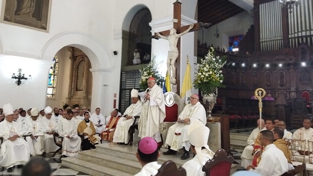 Cardenal Baltazar Porras asume oficialmente como arzobispo número 16 de Caracas