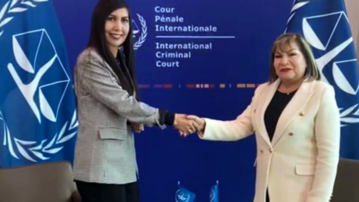 Presidenta del TSJ sostuvo encuentro en La Haya con la vicepresidenta de la Corte Penal Internacional
