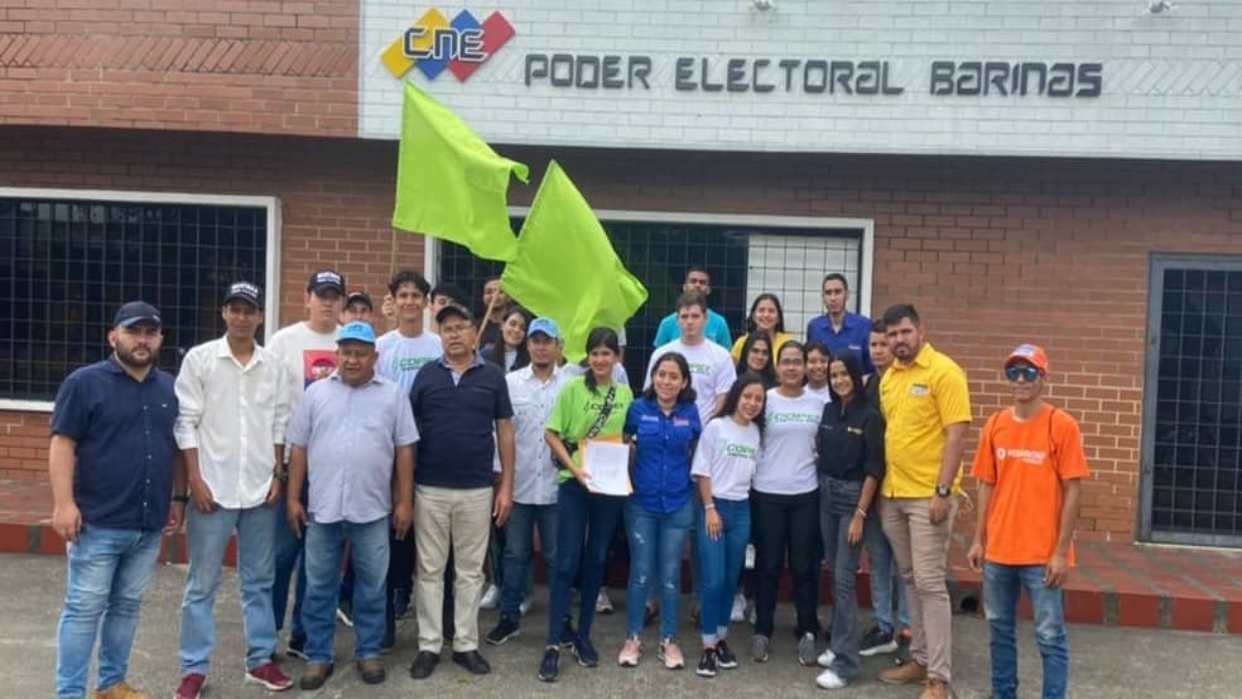 Juventud de la Plataforma Unitaria de Barinas solicitó al CNE registro ...