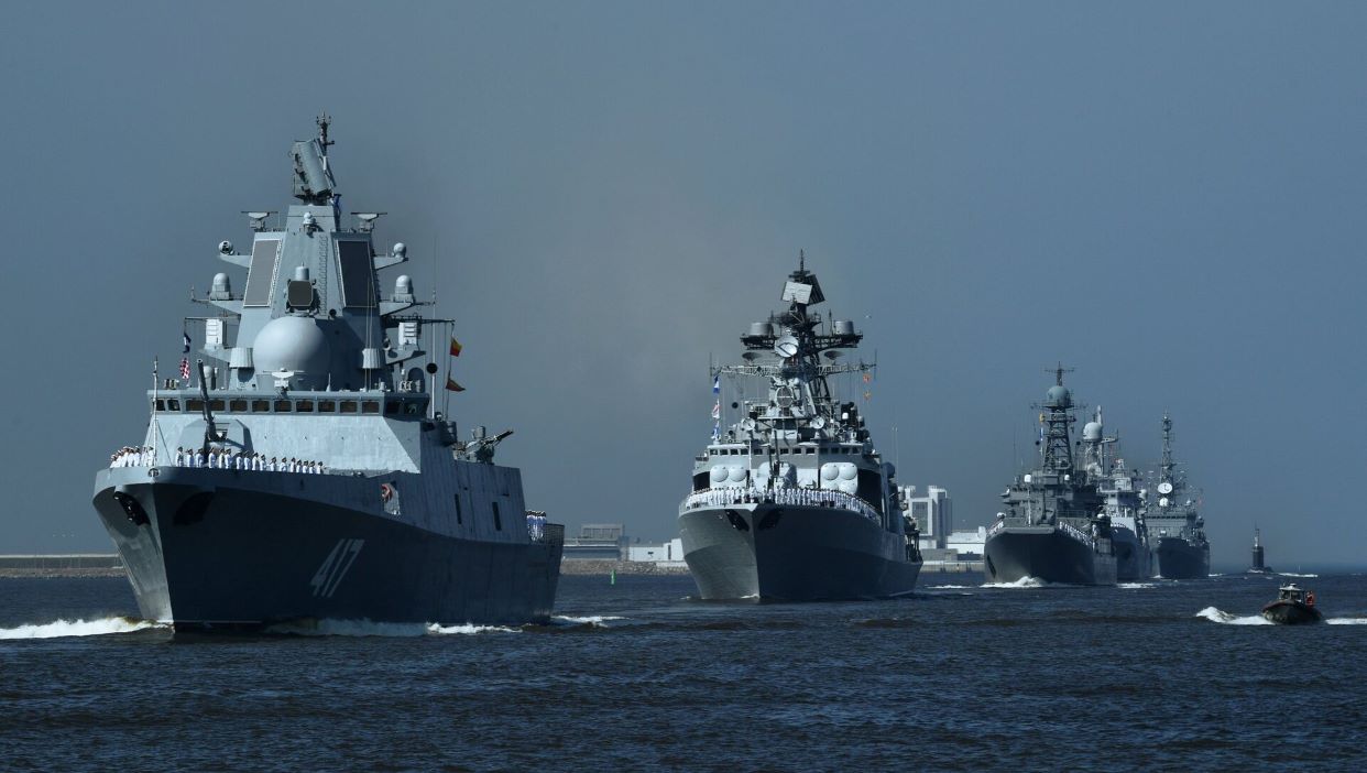 Arrancan ejercicios militares de grupos tácticos de la Flota del Báltico rusa