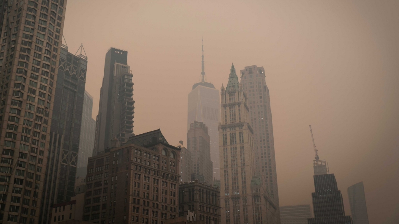 Agencias ambientales determinan que Nueva York es la ciudad con la peor calidad de aire del mundo 