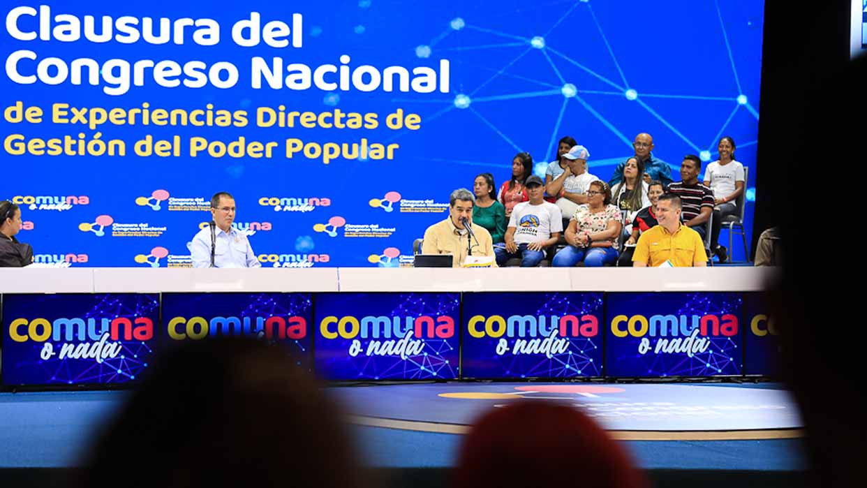 Presidente Maduro solicitó a gobernadores y alcaldes trabajar con el Poder Popular