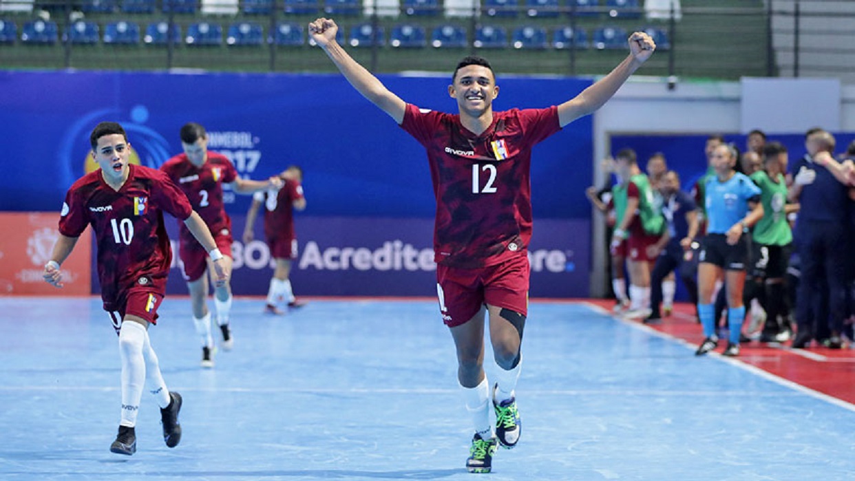 La Vinotinto Sub-17 de Futsal dio un golpe sobre la mesa ante Colombia