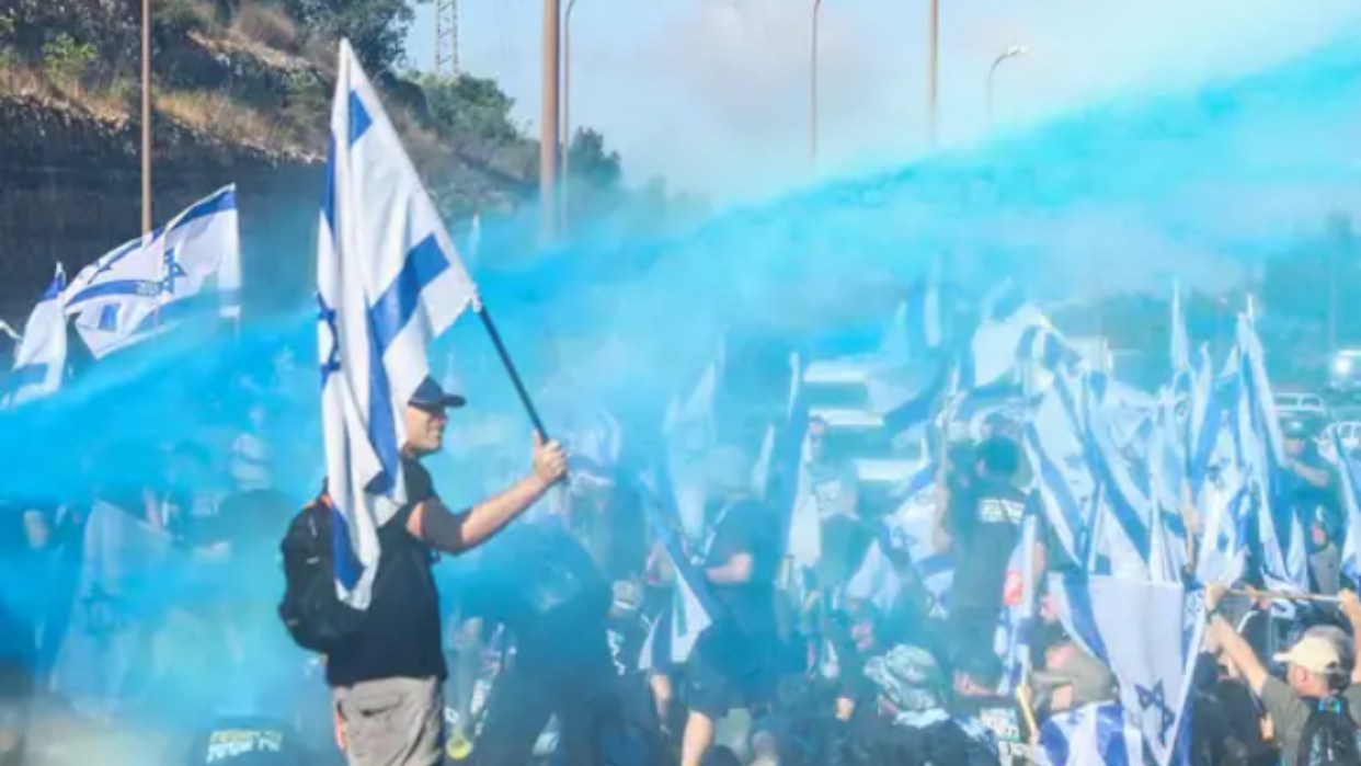 Protestas contra reforma judicial en Israel