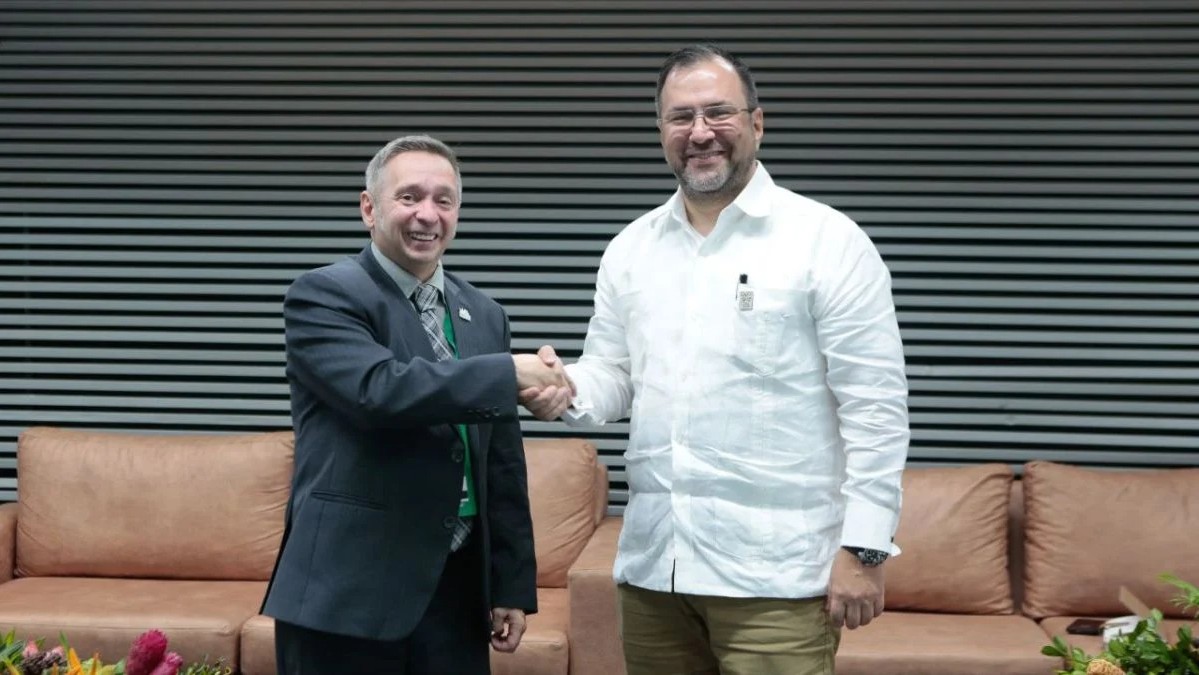 Canciller Gil sostuvo reunión en Brasil con asesor del Banco de los BRICS