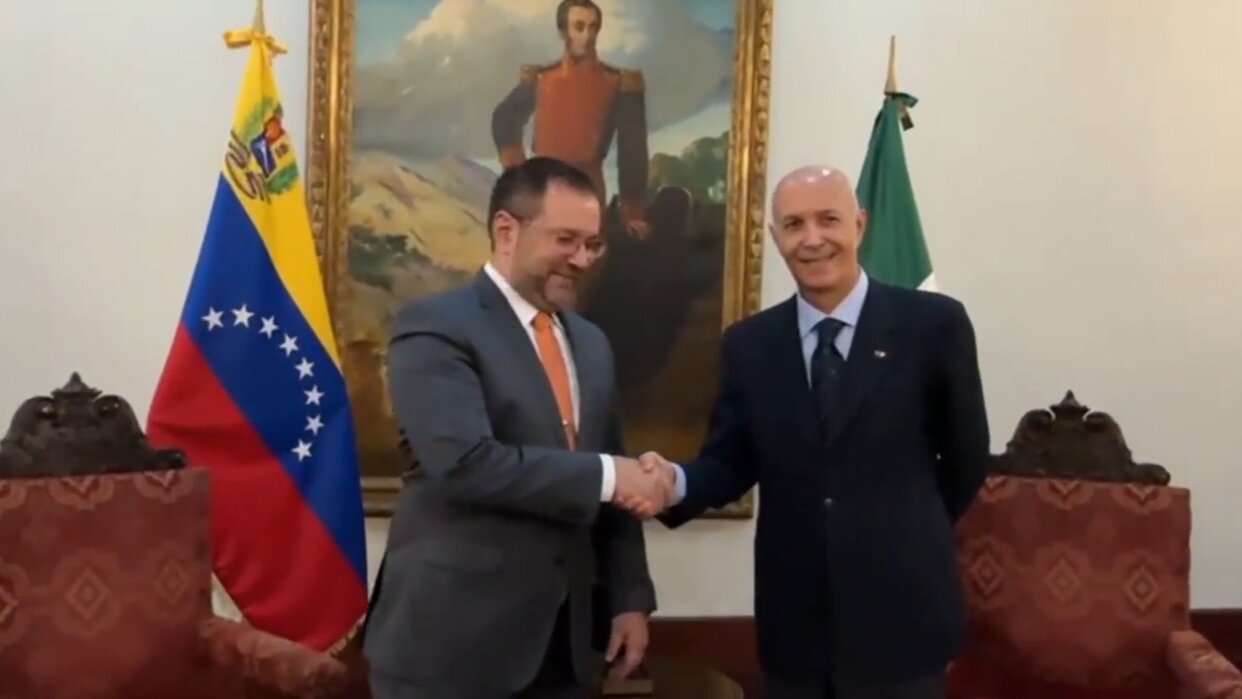 Venezuela e Italia estudian acciones futuras para profundizar