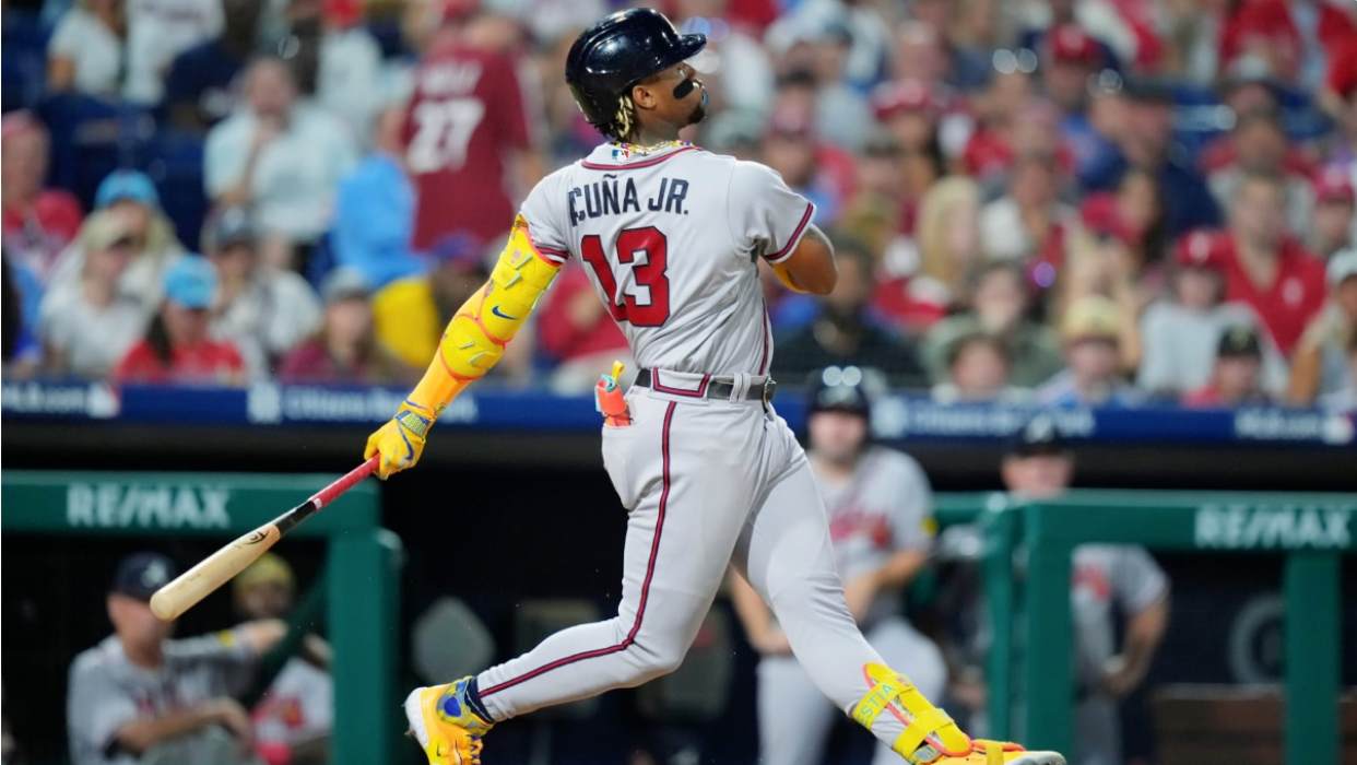 Ronald Acuña se convierte en el quinto jugador con un 40-40 de la MLB